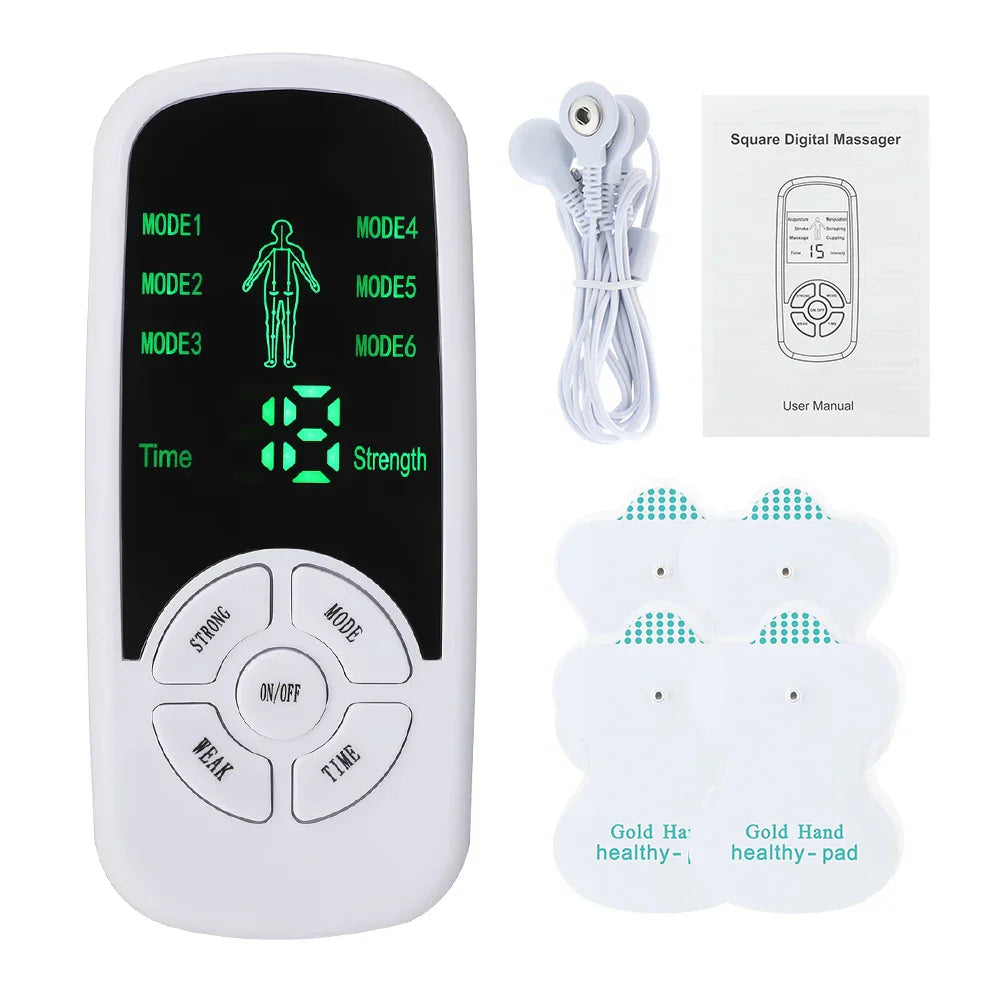 Electric Muscle Stimulator Body Massager (6 Modes)-0